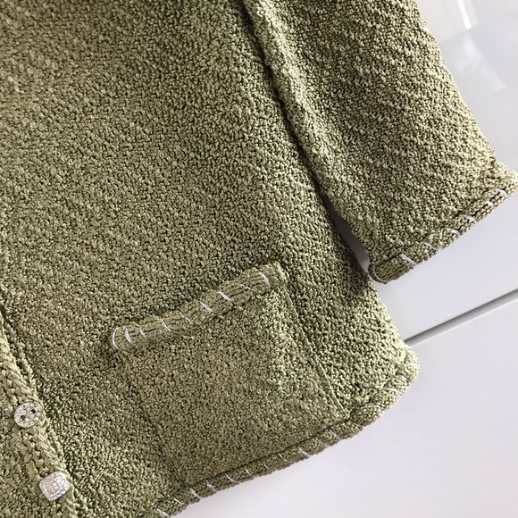 Elaris Designs Rhinestone Button Cardigan - Picture 5 of 8